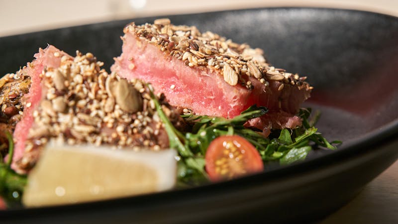 Sashimi Thon tataki légèrement saisi