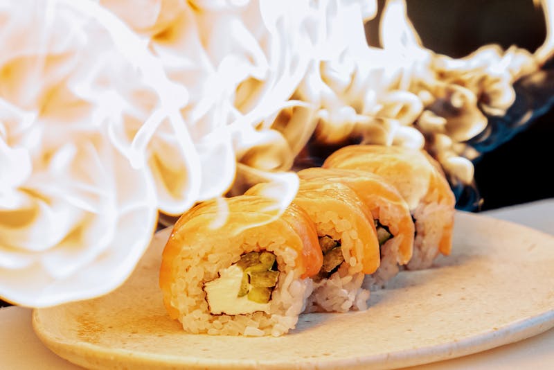 Rouleau Volcano saumon fondu